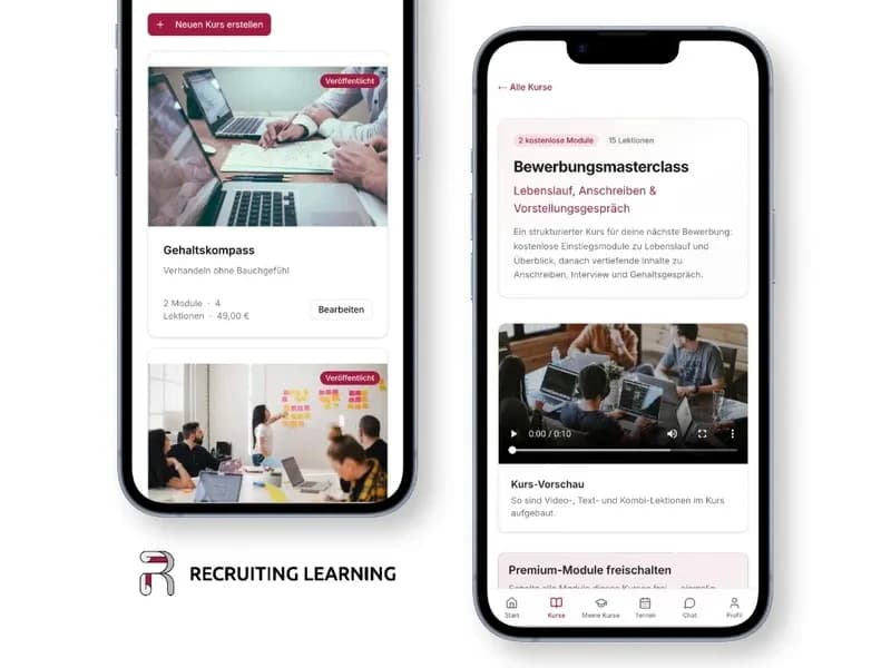 Recruiting Learning App